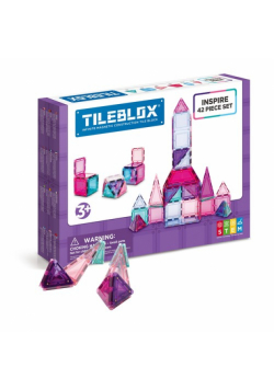 Tileblox Zestaw pastelowy 42 elementy