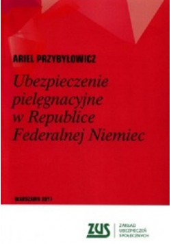Ubezpieczenie pielęgnacyjne w Republice Federalnej Niemiec
