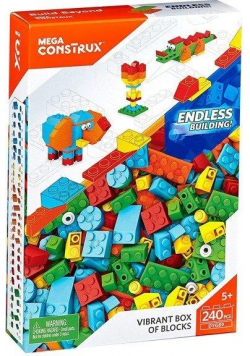 Klocki Mega Construx mix budowlany 240 el DYG89