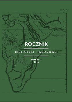 Rocznik Biblioteki Narodowej Tom XLIX