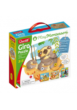 Montessori - Puzzle zwierzęce