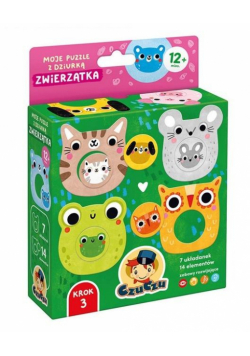 Moje puzzle z dziurką Zwierzątka CzuCzu