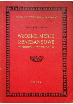 Włoskie meble renesansowe