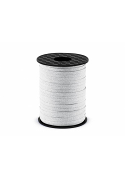Wstążka plastikowa srebrny 5mm/225m