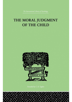 The Moral Judgment Of The Child