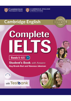 Complete IELTS Bands 5-6.5 Student's Book with Answers with CD-ROM with Testbank