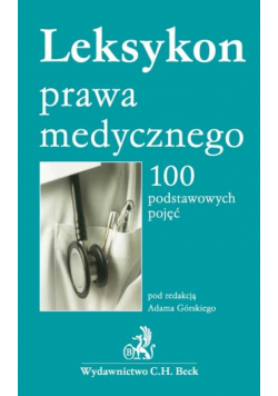 Leksykon prawa medycznego