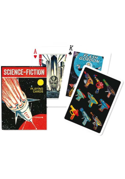 Karty pojedyncze international Science-Fiction
