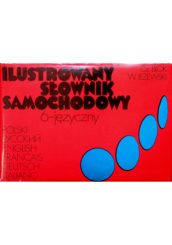 Ilustrowany słownik samochodowy 6 języczny