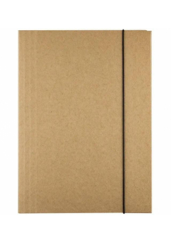 Teczka z gumką A4 GR-442E natural (10szt)
