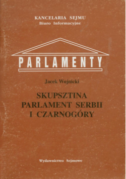 Skupsztina Parlament Serbii i Czarnogóry