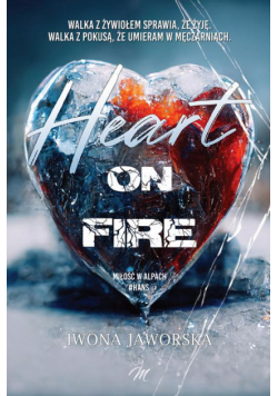Heart on fire.