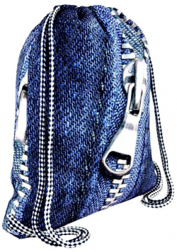 Plecak na sznurkach Zipper