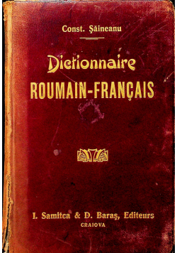 Dictionnaire roumain francais