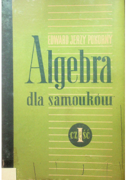 Algebra dla samouków cz I