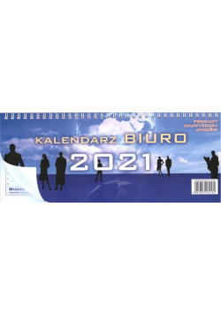 Kalendarz 2021 Biurkowy poziomy dwustronny