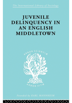 Juvenile Delinquency in an English Middle Town