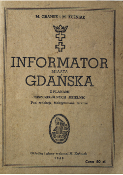 Informator miasta Gdańska 1946r