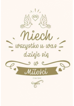 NT z infografikami B5 złota tł. Ślub