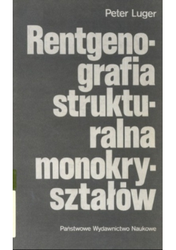 Rentgenografia strukturalna monokryształów