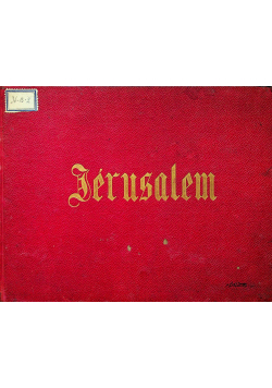 Jerusalem 1895 r.