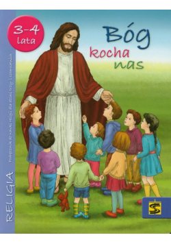 Bóg kocha nas 3-4 lata podęcznik Przedszkole