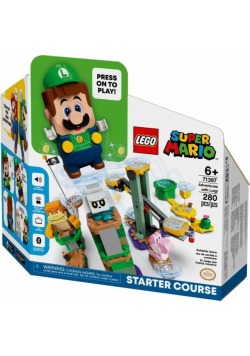 LEGO(R) SUPER MIARO 71387 (4szt) Przygody z Luigim