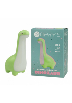 Lampka nocna LED dinozaur