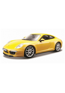 Porshe 911 Carrera S Yellow 1:24 BBURAGO