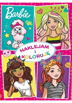 Barbie. Naklejam i Koloruję