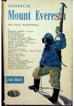 Zdobycie Mount Everest