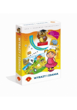 Wyrazy i zdania układanka edukacyjna