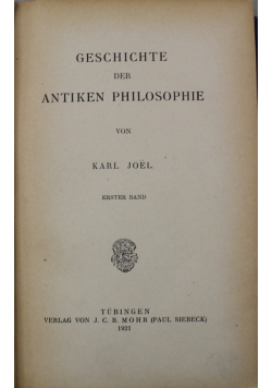 Geschichte der antiken philosophie 1921 990