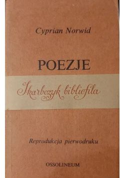 Norwid Poezje Reprint z 1963 r.