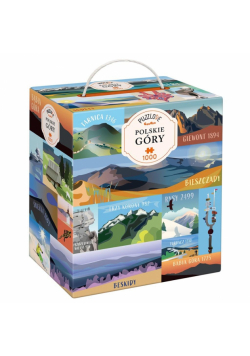 Puzzlove CzuCzu Polskie góry 1000el