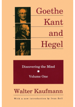 Goethe, Kant, and Hegel