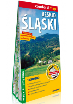 Beskid Śląski laminowana mapa turystyczna 1:50 000
