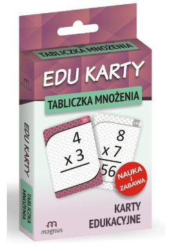 Edu Karty. Tabliczka mnożenia MAGNUS