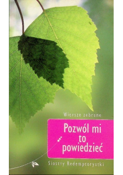 Pozwól mi to powiedzieć