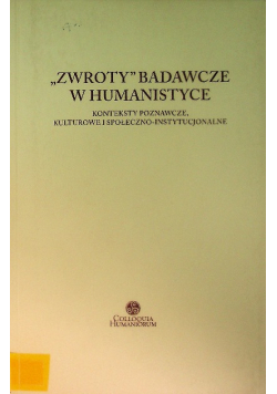 Zwroty badawcze w humanistyce