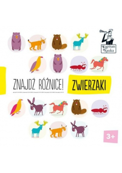 Kapitan Nauka Znajdź różnice! Zwierzaki