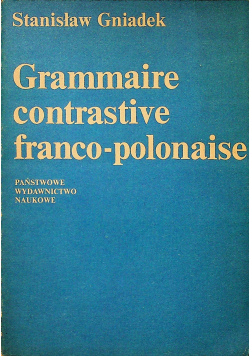 Grammaire contrastive franco - polonaise