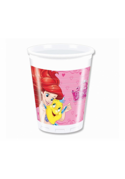 Kubeczki plastikowe Princess Dreaming 200ml 8szt