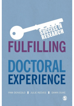 Fulfilling the Potential of Your Doctoral Experience