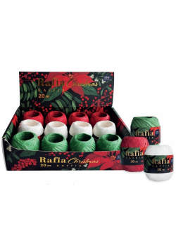 Rafia 20m Christmas (12szt)