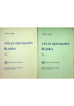 Atlas językowy śląska tom V część I i II
