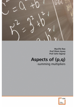 Aspects of (p,q)