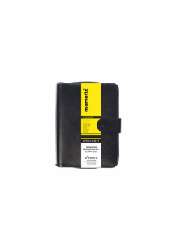 Organizer 2025 Memofix B6 ST/SA czarny