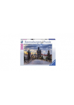 Puzzle 1000 Spacer po moście Karola