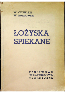 Łożyska spiekane